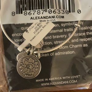 Alex and Ani NWT “Mom” silver bracelet